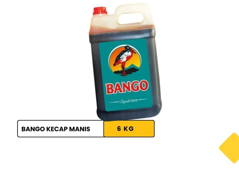 Bango Kecap manis Galon 6 kg