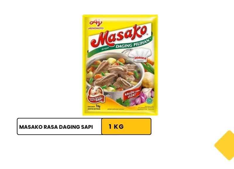 Masako rasa daging sapi1000 g / Beef flavor 1000 gr