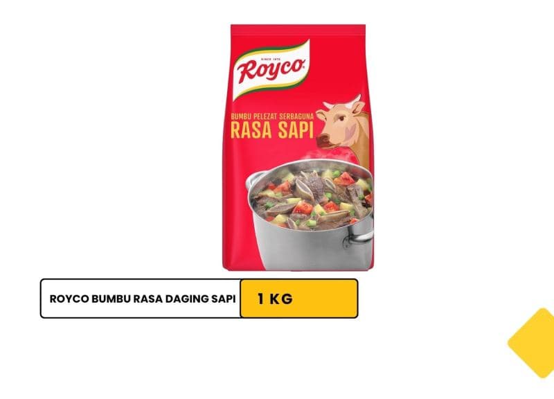 Royco Bumbu 1 Kg rasa daging sapi/ Royco Beef Seasoning 1 kg