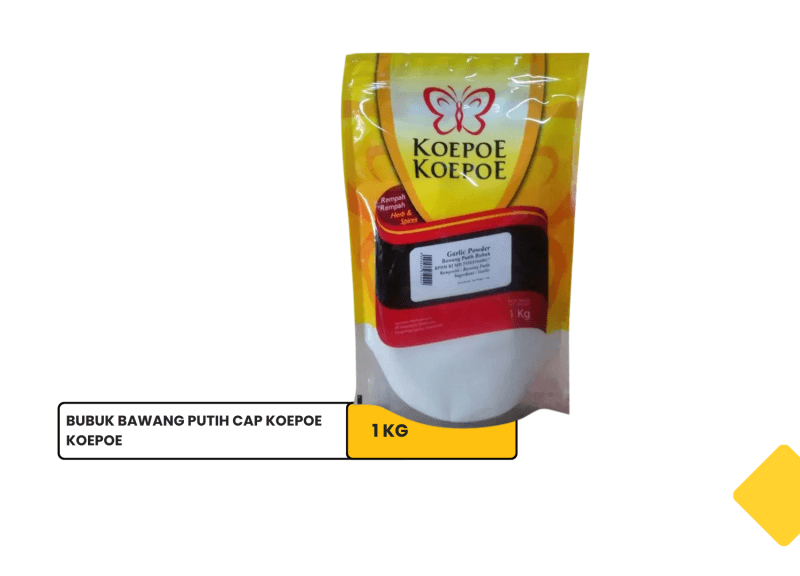Bubuk Bawang Putih Cap Koepoe Koepoe 1KG / Garlic Powder Cap Koepoe Koepoe 1 KG