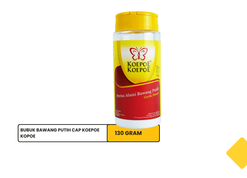 Bubuk Bawang Putih Cap Koepoe Kopoe 130GR / Garlic Powder Cap Koepoe Koepoe 130 GR