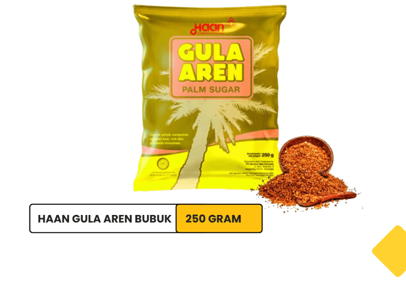 Haan Gula Aren Bubuk 250 GR / Haan Palm Sugar Powder 250 GR