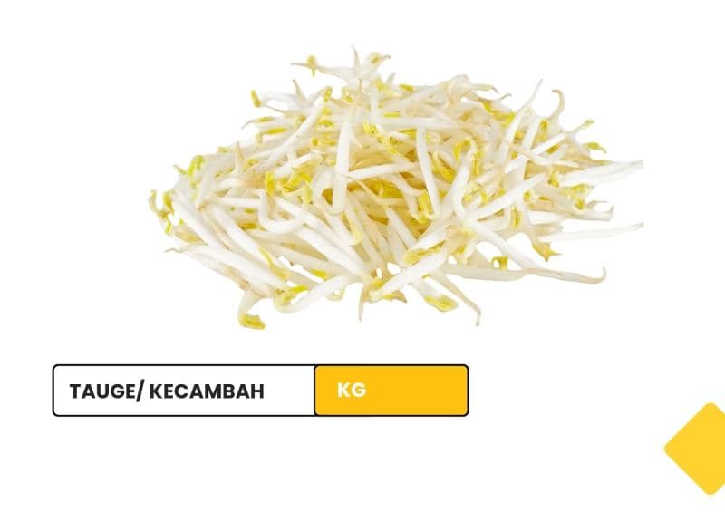 TAUGE/ KECAMBAH   /BEAN SPROUTS