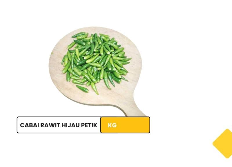 Cabai Rawit Hijau Petik