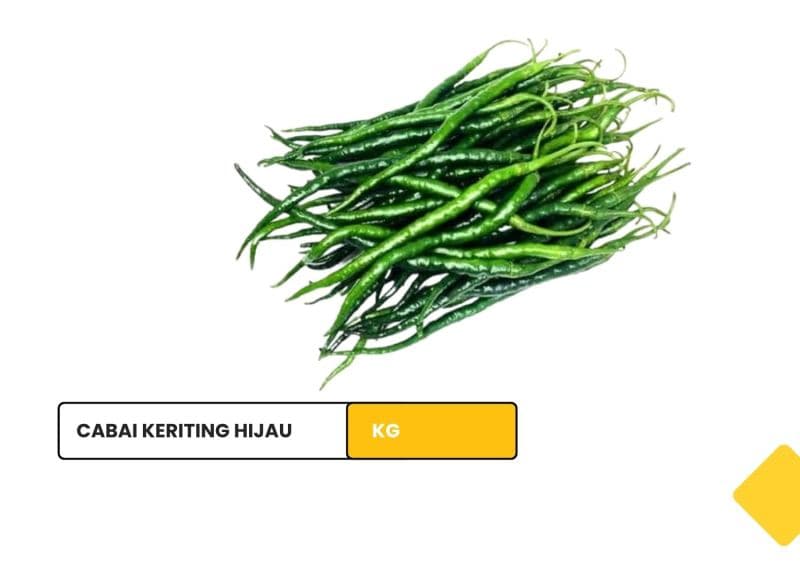 Cabai keriting hijau