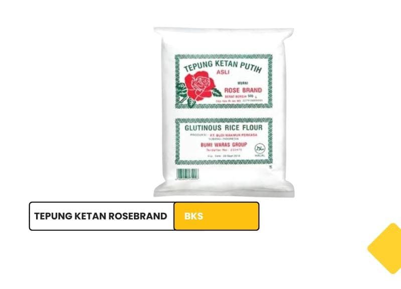 Tepung Ketan Rosebrand 500 gram / Glutinous Rice Flour 500 gram