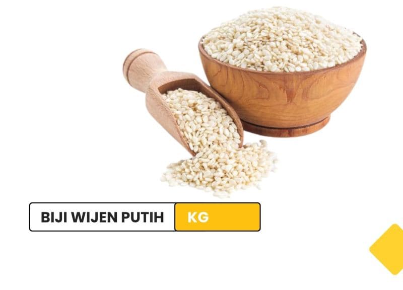 Biji Wijen Putih / White Sesame Seeds