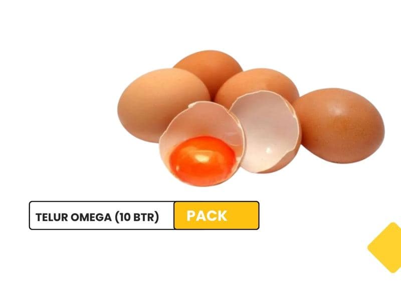 Telur omega (10 btr)