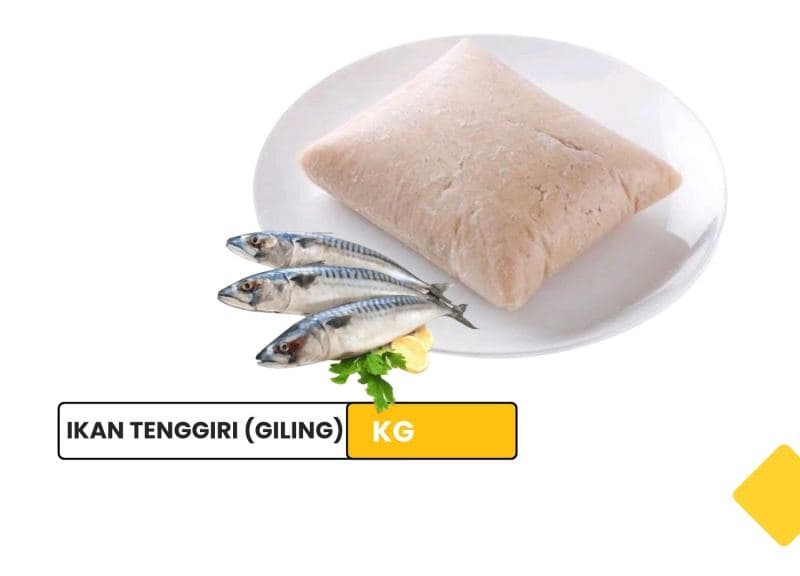 ikan tenggiri (giling)