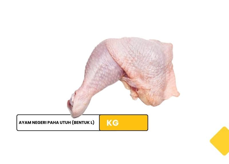 ayam negeri paha utuh (bentuk L)