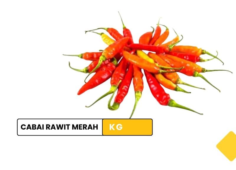 Cabai Rawit merah / bird's eye chili