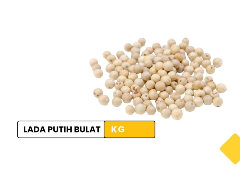 Lada Putih Bulat / pepper